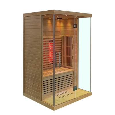 Full Spectrum และ Carbon Panel Hemlock Far Infrared Sauna Room ขนาด 2 คน