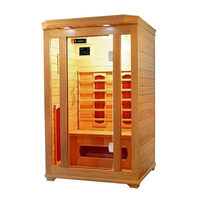 ห้องซาวน่าบ้านรูปสี่เหลี่ยมผืนผ้า 2 คนกำลังไฟ 1750W 20 '/ 40' HQ26 / 54PCS การบรรจุ