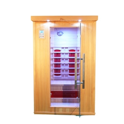 Red Cedar Wooden Pure Infrared Home ห้องซาวน่าไฟฟ้าสำหรับ Body Fitness
