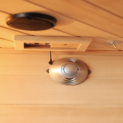 Red Cedar Wood Carbon Panel ห้องซาวน่าอินฟราเรดสำหรับบ้าน 4 ท่าน