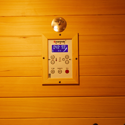 ห้องอบไอน้ำซาวน่าไม้อินฟราเรดรวมแคนาดา Red Cedar