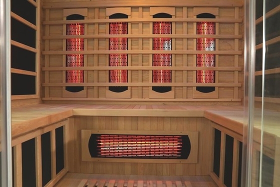 บ้านขนาดใหญ่ในร่มไม้ 4 ท่านซาวน่าอินฟราเรด 2700W