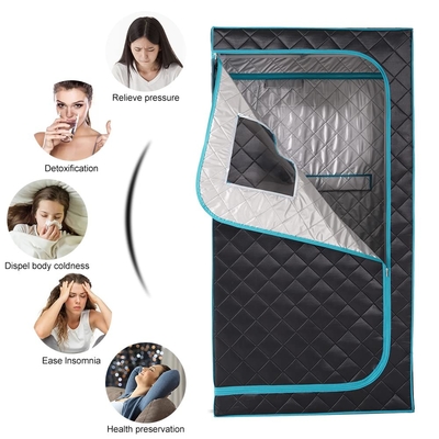 1300W Home Relaxation เต็นท์ซาวน่าในร่มส่วนตัวแบบเต็มตัวขนาดคนเดียว