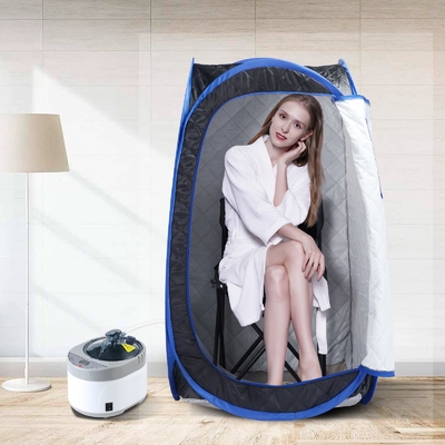 ผ้ากันน้ํา 1 คน เซาวน่าเต็นท์ เซาวน่าควายพกพา 1500W พลังงาน
