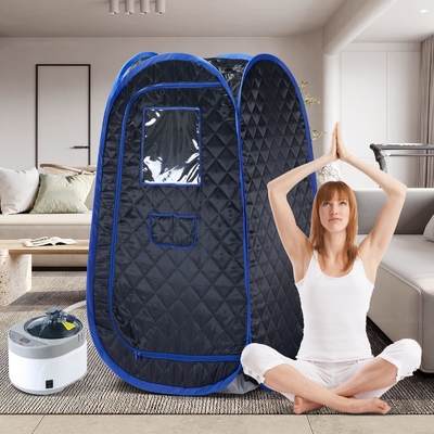 ผ้ากันน้ํา 1 คน เซาวน่าเต็นท์ เซาวน่าควายพกพา 1500W พลังงาน