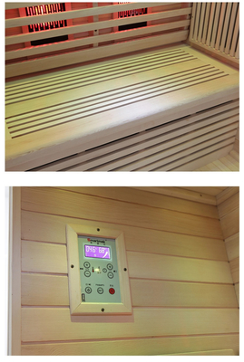เครื่องทําความร้อนไฟเบอร์คาร์บอน ห้องซาวน่าขนาด 2 คน