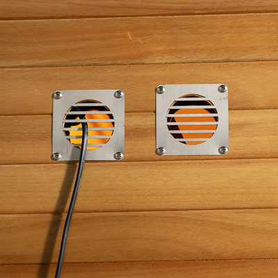 แผนควบคุมจอสัมผัส 6KW เตาอบอบอุ่น ห้องสาวน่าสเตม Hemlock / ห้องสาวน่าสเตม Red Cedar ด้วยไฟ LED