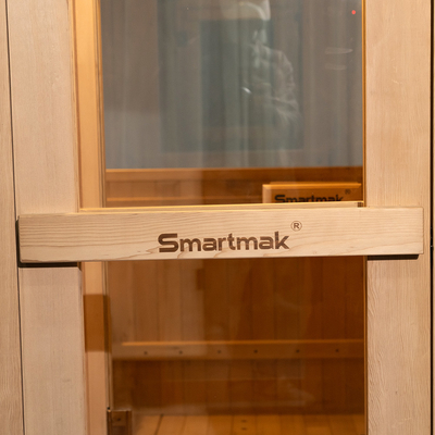 ปรับระบายอากาศ Hemlock Sauna กลางแจ้งแห้ง ด้วยระบบดนตรี Bluetooth