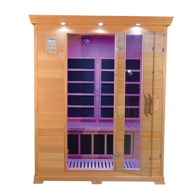 Hemlock Chromotherapy Infrared Home Sauna Room 3 ท่าน 240V