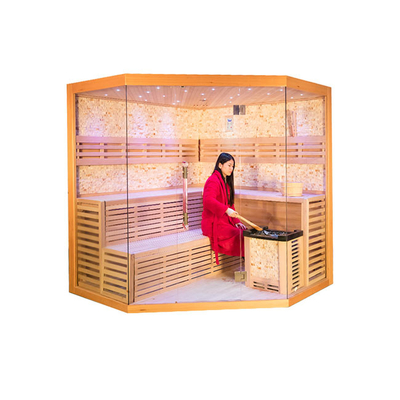 ในร่ม Steam Home Sauna Room Red Cedar สำหรับ Detox และ skin whitening