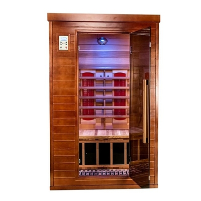 1750W ลดน้ำหนัก Radiant Heat Saunas ซาวน่า Hemlock ของแคนาดา