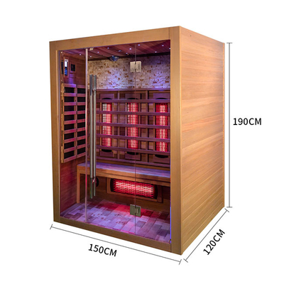 ODM Hemlock Home ซาวน่าสปาแคนาดา Radiant Health Sauna 2 คน