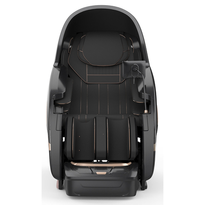 110V Shiatsu หนังกลับอุ่นเก้าอี้นวดไฟฟ้าด้วยการยืดไหล่
